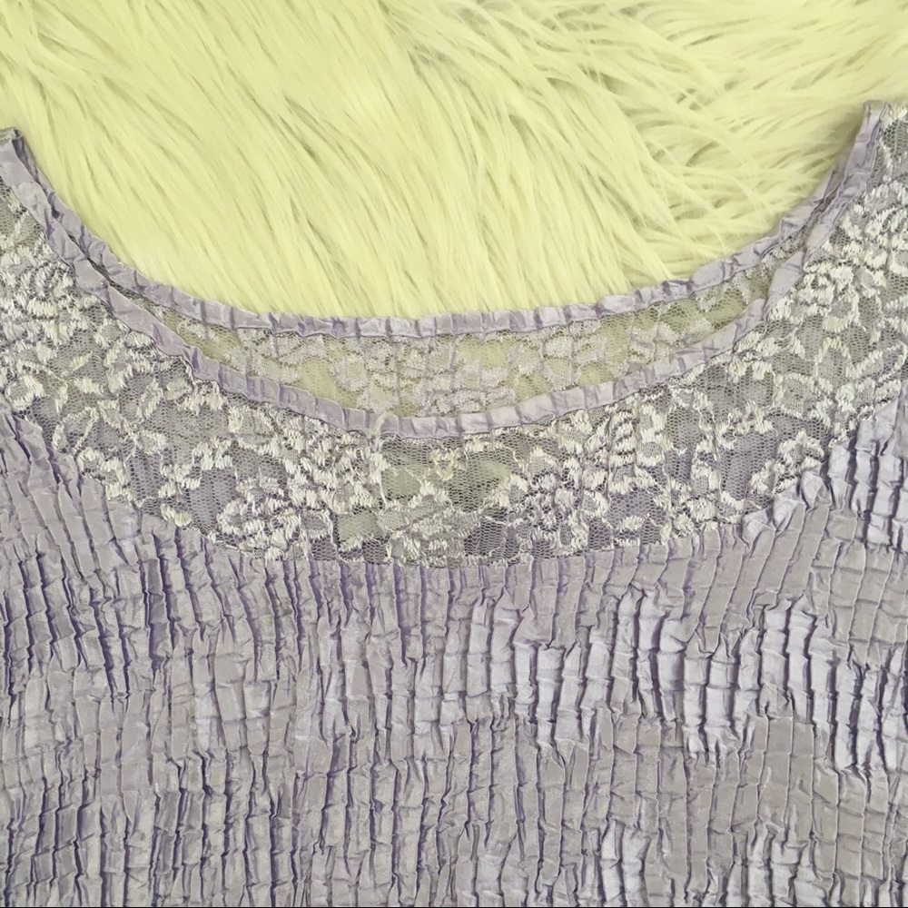 💜SOLD💜Dress Barn Womens Purple Sleeveless Top - Picture 2 of 5